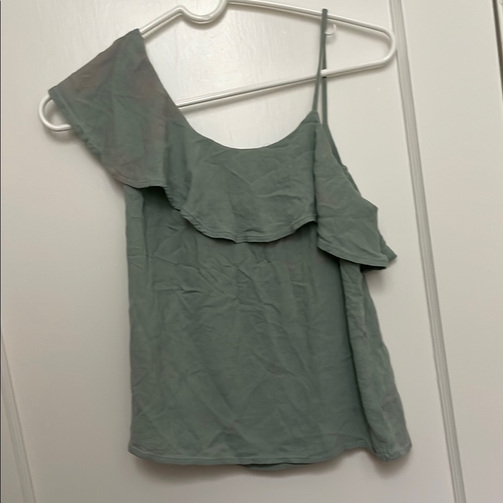 Express ruffle off the shoulder cami top